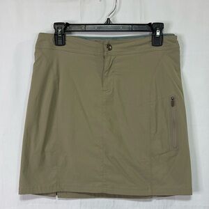 🍡 Columbia Omni shield advanced, repellency tan athletic skirt with shorts